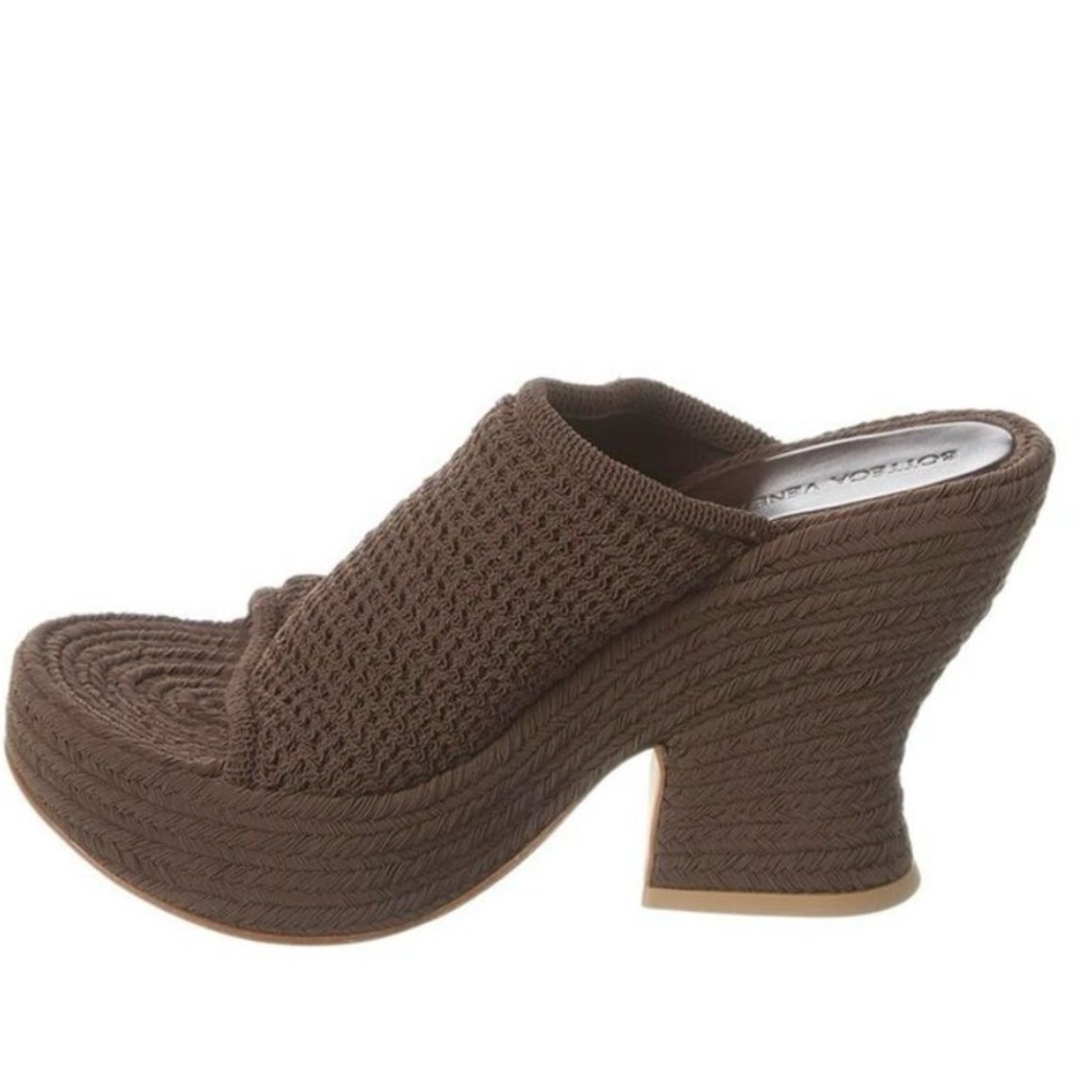 Bottega Veneta Knit Wedge Mule Heels - Picture 4 of 12